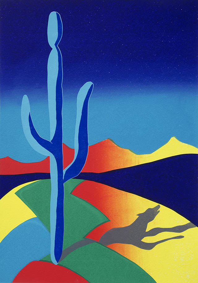 Untamed desert